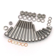 MZ ETZ 150 Motor Zylinderschrauben mit Innensechskant aus Edelstahl, 39 teilig