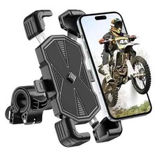 Handyhalterung Fahrrad Halter Motorrad Roller Lenker 360° Smartphone 5.5''-7.0''