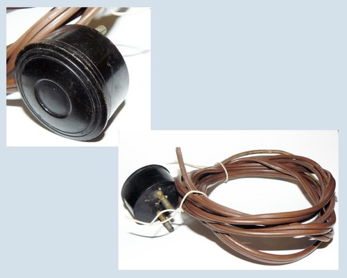 Antiker bakelit stecker kein - antiker, bakelit-stecker