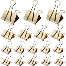 Foldback Klammern Gold 19 25