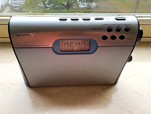 Sony icf m600 taschenradio - sony, fm