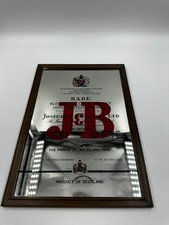 Spiegel J&B Whisky ca 32,5 x