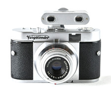 VOIGTLÄNDER VITO B Analoge Sucherkamera + Entfernungsmesser + Skopar 1:3,5 / 50