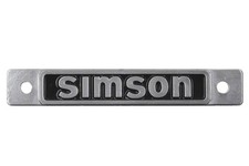 SIMSON - Plakette zur Sitzbank