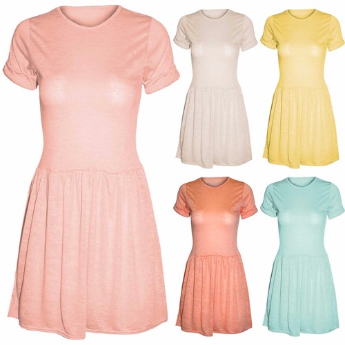 Neu damen turn ärmel kleid - turn,