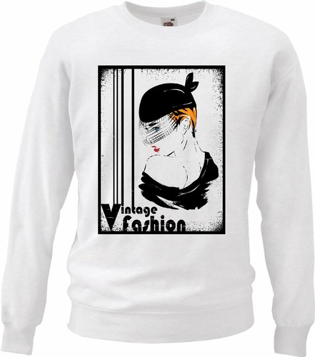 Sweatshirt vintage fashion - sweatshirt,