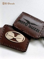 Schlüsselanhänger Leder Logo