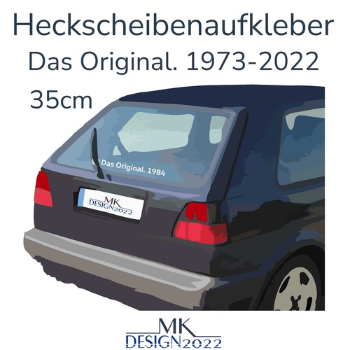 Das original aufkleber - aufkleber, passend