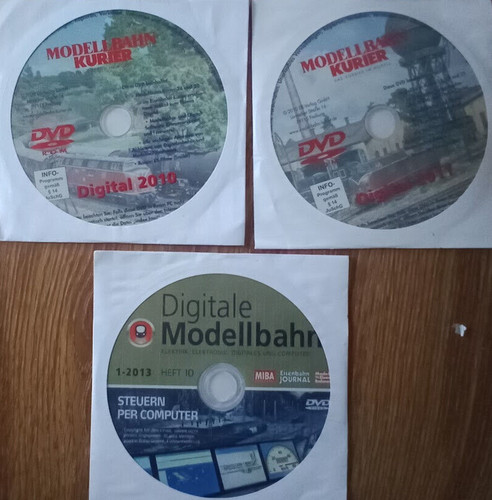 Dvd rom modellbahn kurier - rom,
