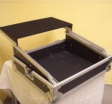 Mixer-Case 10 HE mit Ablage für Laptop / Notebook, 10HE 19" Mischpultcase LS-19