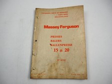 Massey Ferguson MF15 MF20