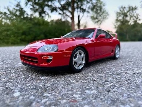 Toyota supra mk4 red 1996 - supra,