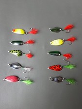 forellen köder spoon set