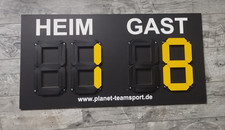 smart:score® - Manuelle Sport-Anzeigetafel in LED-Optik (28cm Ziffern) - B-Ware
