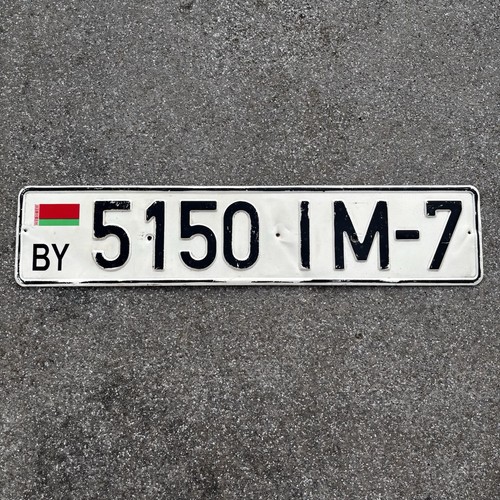 Original nummernschild - original,
