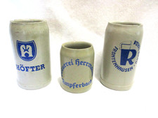 3 Brauereikrüge 1L, 40er