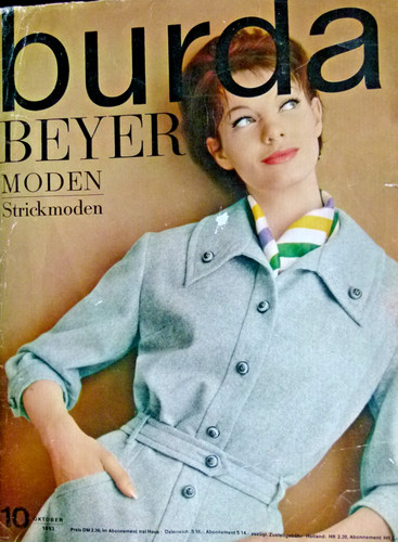 Altes burda modeheft 10 - modeheft, nr.