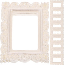 Miniatur Vintage Bilderrahmen 10 Stück Harz Fotorahmen DIY Scrapbooking Deko