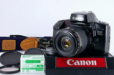 🌸[Fast neuwertig+++] Canon EOS 100QD analoge Kamera EF 80-200/4,5-5,6 Objekt...