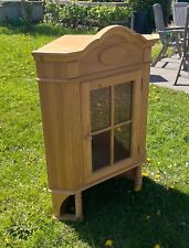 Eckvitrine Landhausstil Echtholz