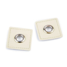 Öse Patches 2Stk. Viereck