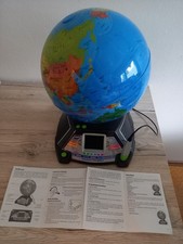 Interaktiver Videoglobus, Stift, Batterien nötig, Bedienungsanleitung dabei