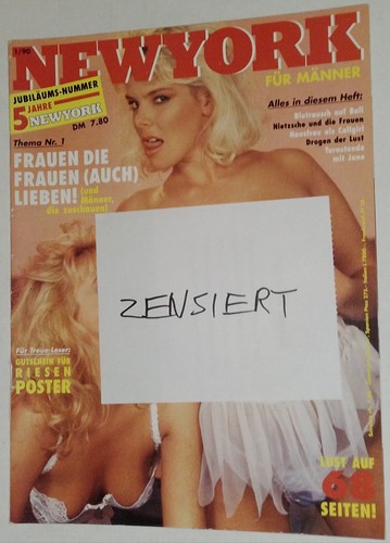Männermagazin new york 1 90 - -, 1/90