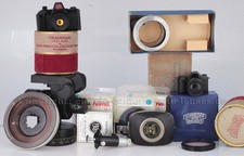 Photographica Lot: Stativkopf, Filter, Elektro Bewi, Schacht, Schneider...#GB