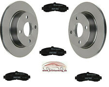 Bremsscheiben + Bremsbeläge vorne Nissan Micra K11 1.0