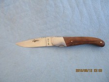 Altes Taschenmesser Loguiole S6-44D mit Holzgriffschalen