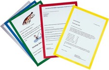 farbiges Papier A4 mit Rahmen für Urkunden, Aushänge, Schule, Kindergarten