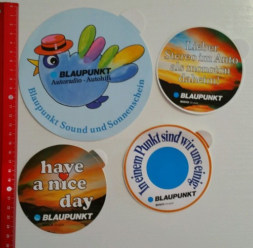 Aufkleber sticker blaupunkt - aufkleber/sticker:,