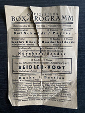 BOX-PROGRAMM 16.10.1946