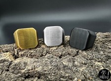 Ring Schwarz Silber Gold Edelstahl Rostfrei Rohling Gravur verschiedene Größen