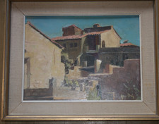 Ölgemälde,  Spanien, Finca, Henry Brij