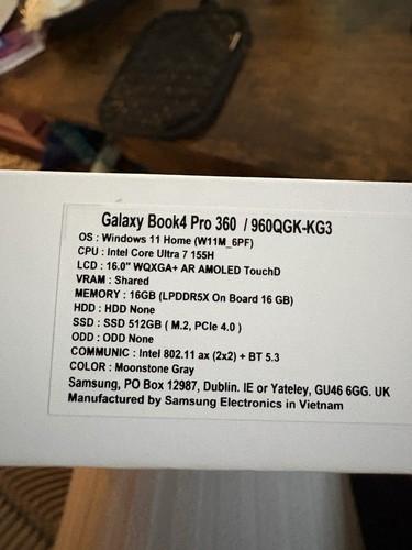 Samsung galaxy book 4pro - 4pro, 360