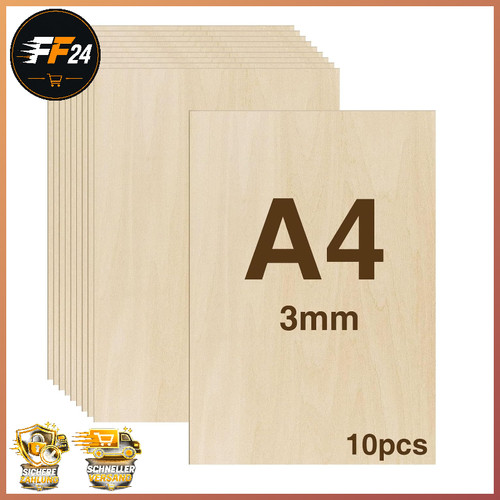 Sperrholzplatten 3mm 10 - a4,