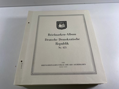 Ddr vordruck abria - ddr, 1949-88
