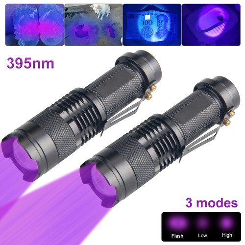 Aluminium taschenlampe - aluminium, uv