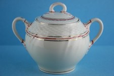 ALTE   ZUCKERDOSE  GOLD ROT LINIERT EPIAG IN ELLBOGEN