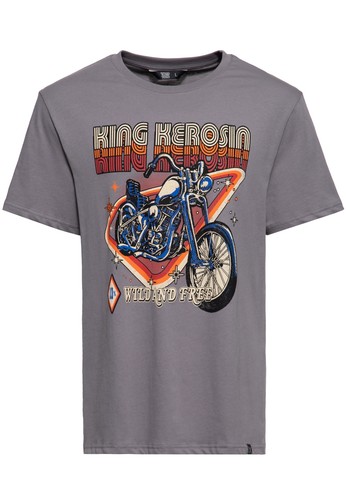 King kerosin herren - kerosin, print