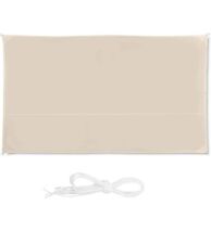 Relaxdays Sonnensegel rechteckig, wasserabweisend, UV-beständig, mit...