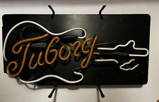TUBORG Bier Leuchtreklame Reklame Neon 90er Jahre - Defekt