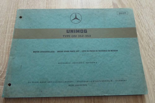 Mercedes unimog motoren om352 - unimog,