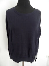 MARC O POLO schöner Pullover blau Coton like Cashmere Gr. M TOP PN1021