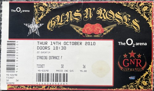 Guns roses 2010 london - roses,