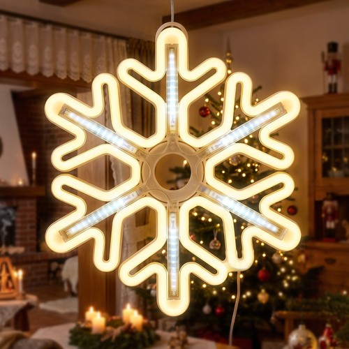 Led schneeflocke 60cm - led,