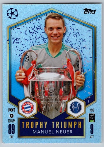 Topps manuel neuer - topps,