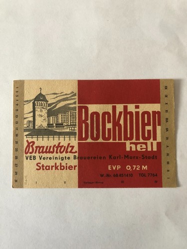 Bieretikett braustolz brauerei - bieretikett, braustolz-brauerei