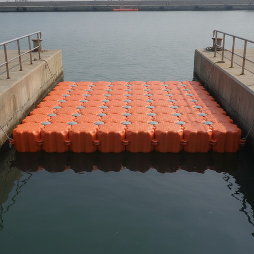 Modulares schwimmdock element - modulares,